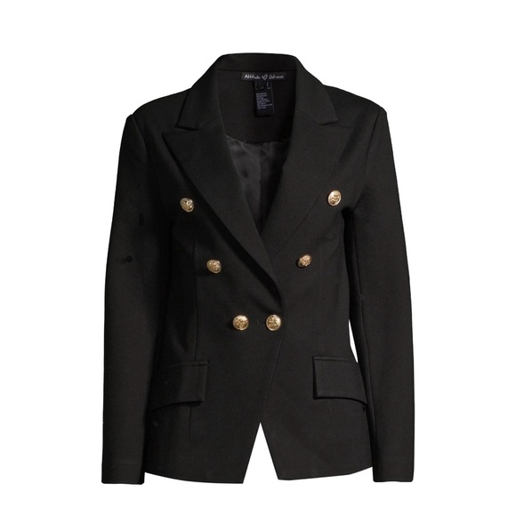 Attitude Unknown Jackets & Blazers - Metallic Button Blazer Attitude Unknown